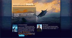 Desktop Screenshot of inpursuitofgiants.com